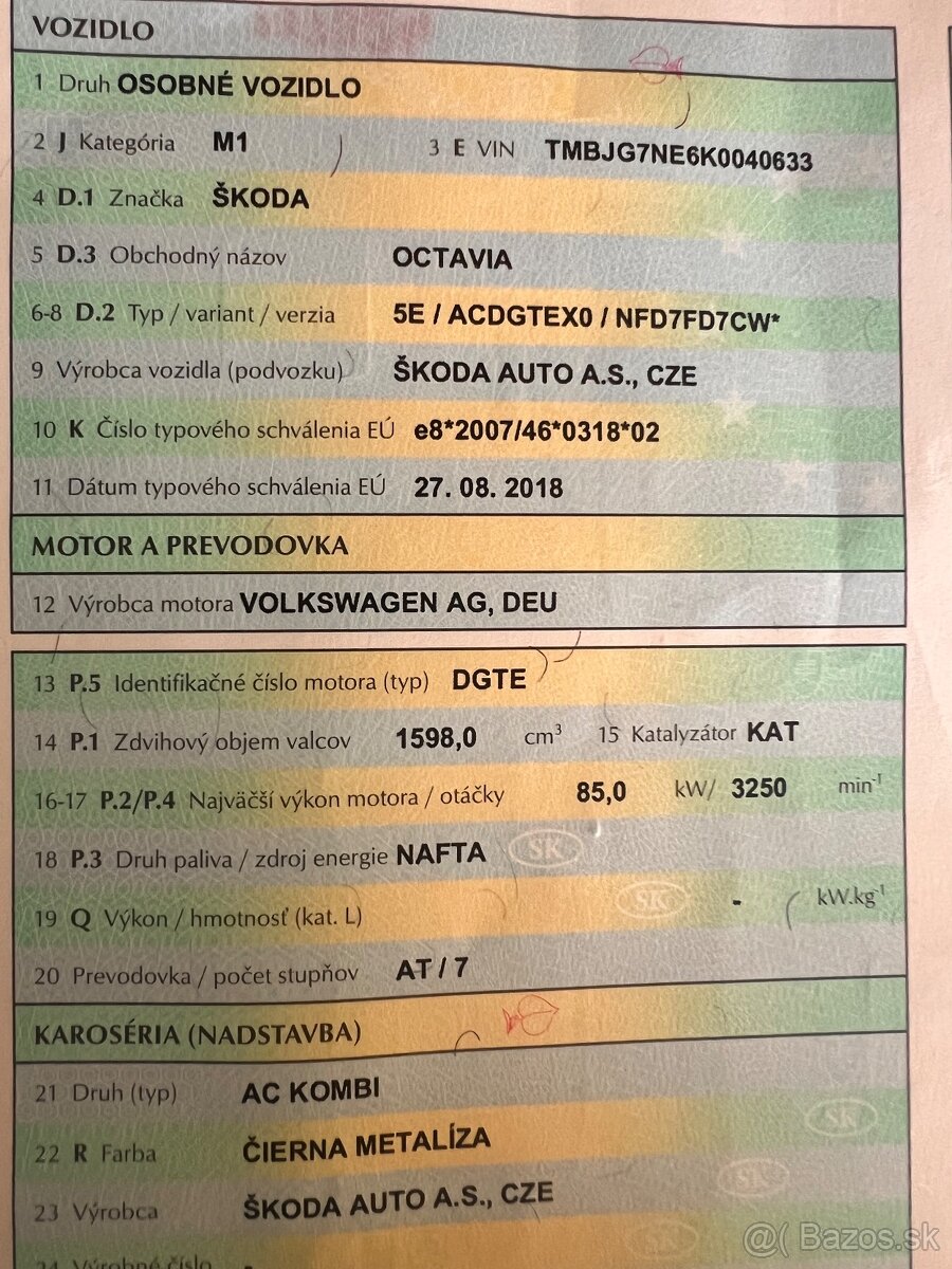 Škoda Octavia 3 kombi automat - 15