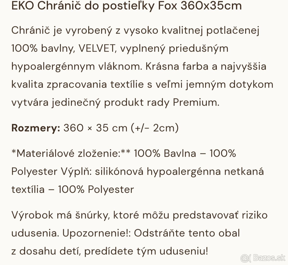 KLUPS Postieľka detská so zábranou Noah biela 120x60 cm - 15
