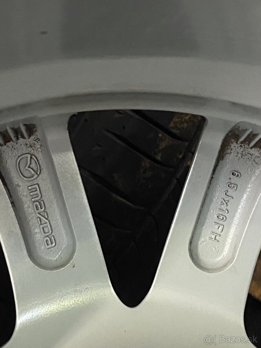 5x114,3 R16 6,5J ET50 Mazda + 215/60 R16 zimné - 15