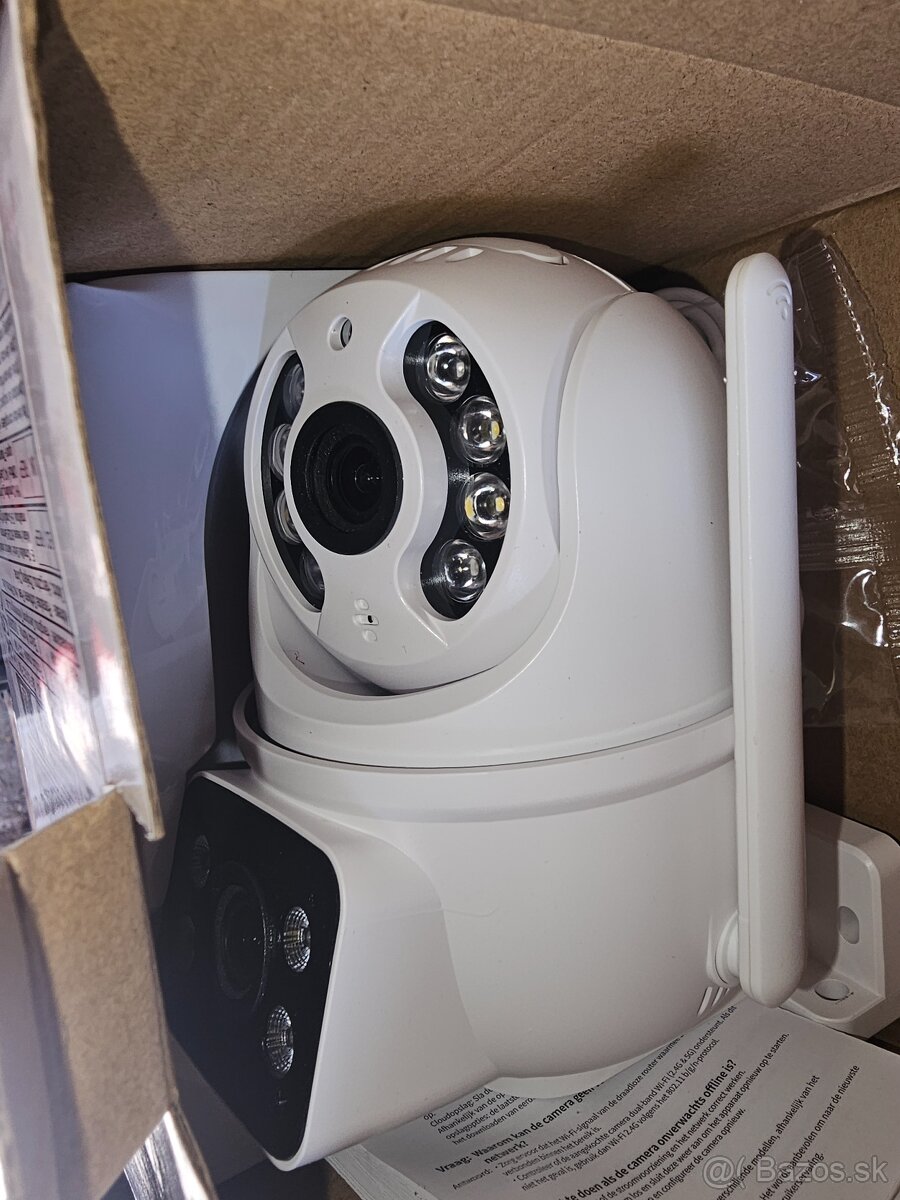 Kamera wifi, vonkajšia, vodotesná,dvojitá - 15