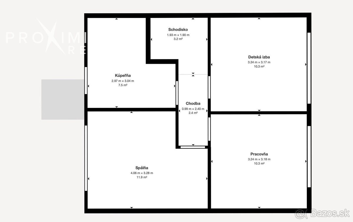 4 izbový rodinný dom na Panoráme, Košice - 15