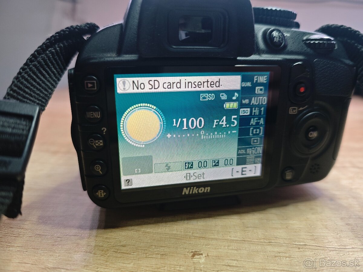 NIKON D3100 s príslušenstvom - 15