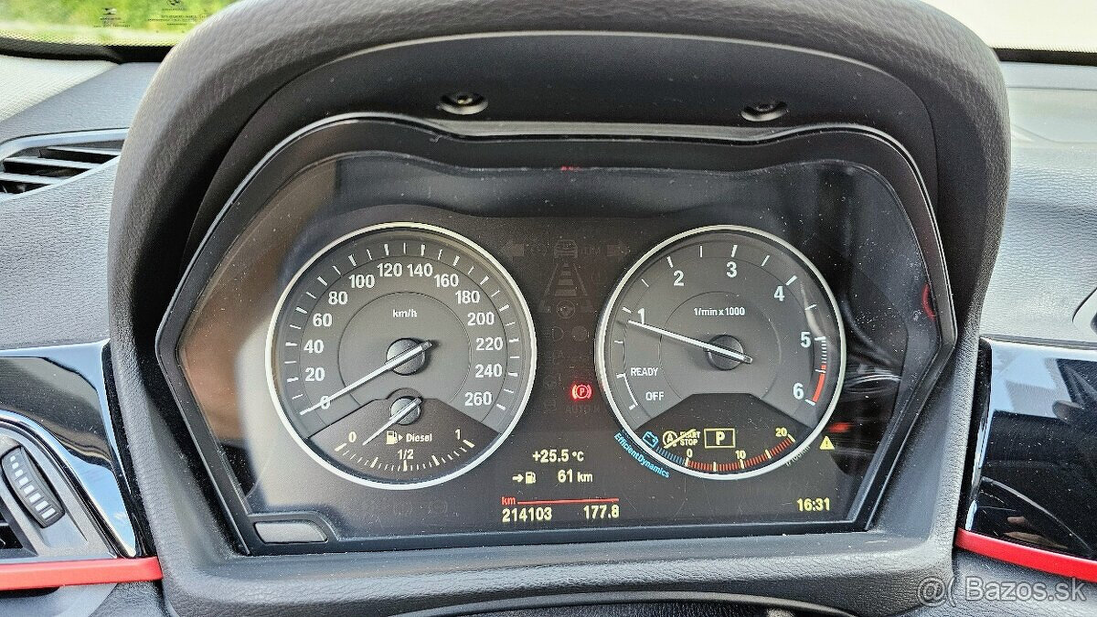 BMW X1 sDrive 18d 110kW Sport Line A/T 6/2016 214000km - 15