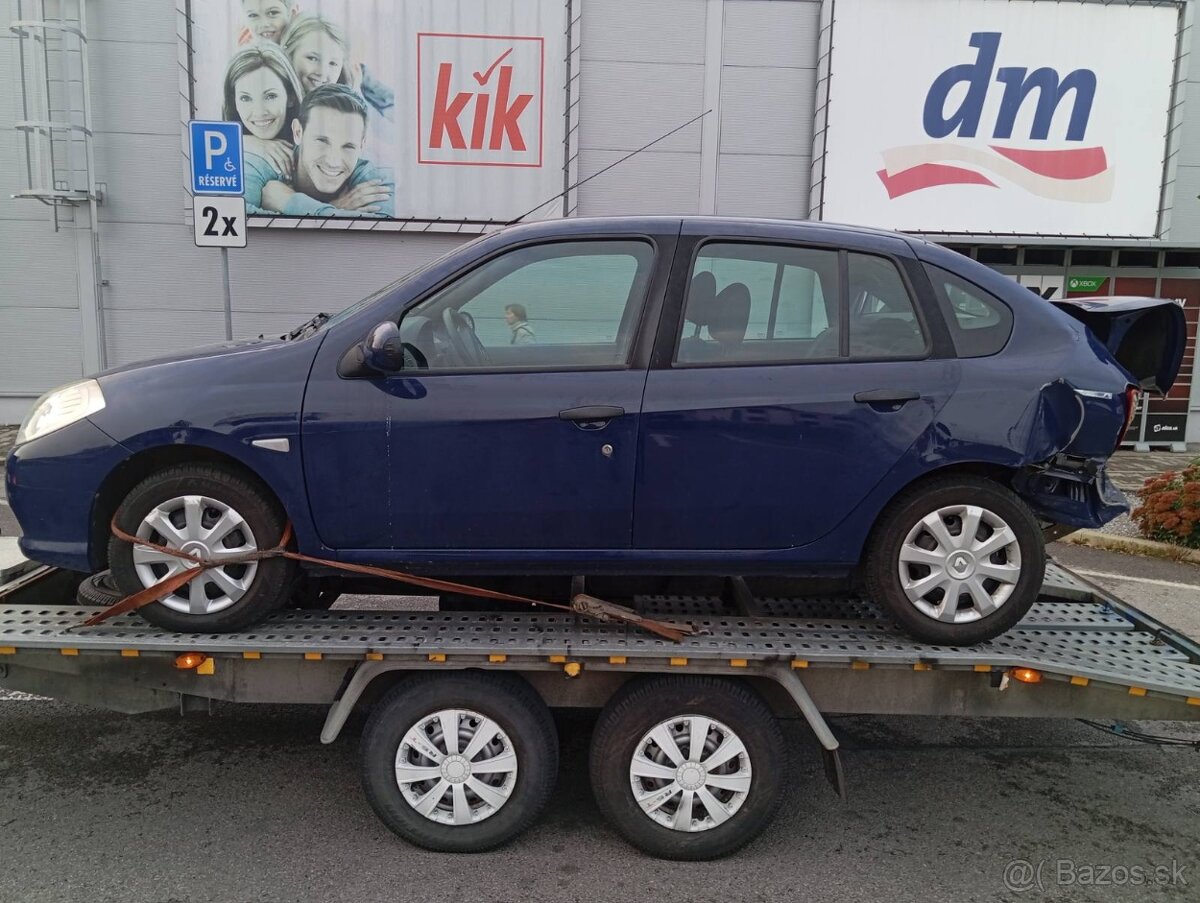 riadiaca jednotka centralu s kľúčom Renault Thália rok 2011 - 15