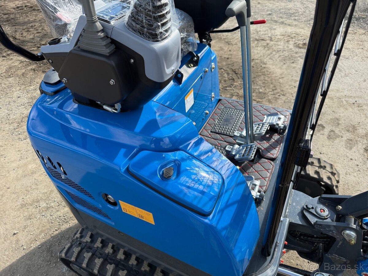 Minirypadlo RIPPA R15 ECO, motor kubota, nový stroj v záruce - 15