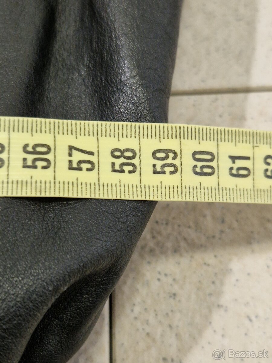 Pánská luxusní kožená bunda bomber Uncle Sam XL - 15