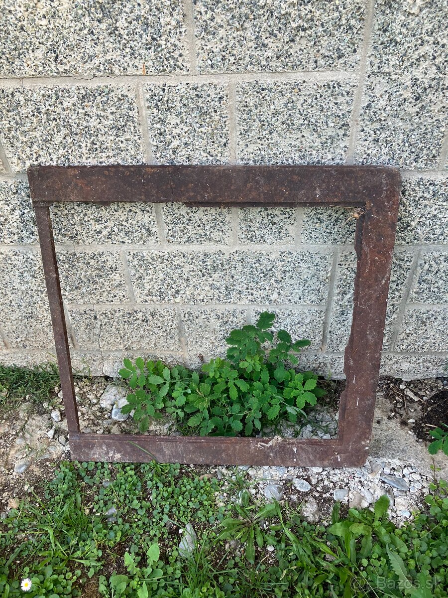 Liatinove platne, rošty,rámy na pec, kominová klapka - 15