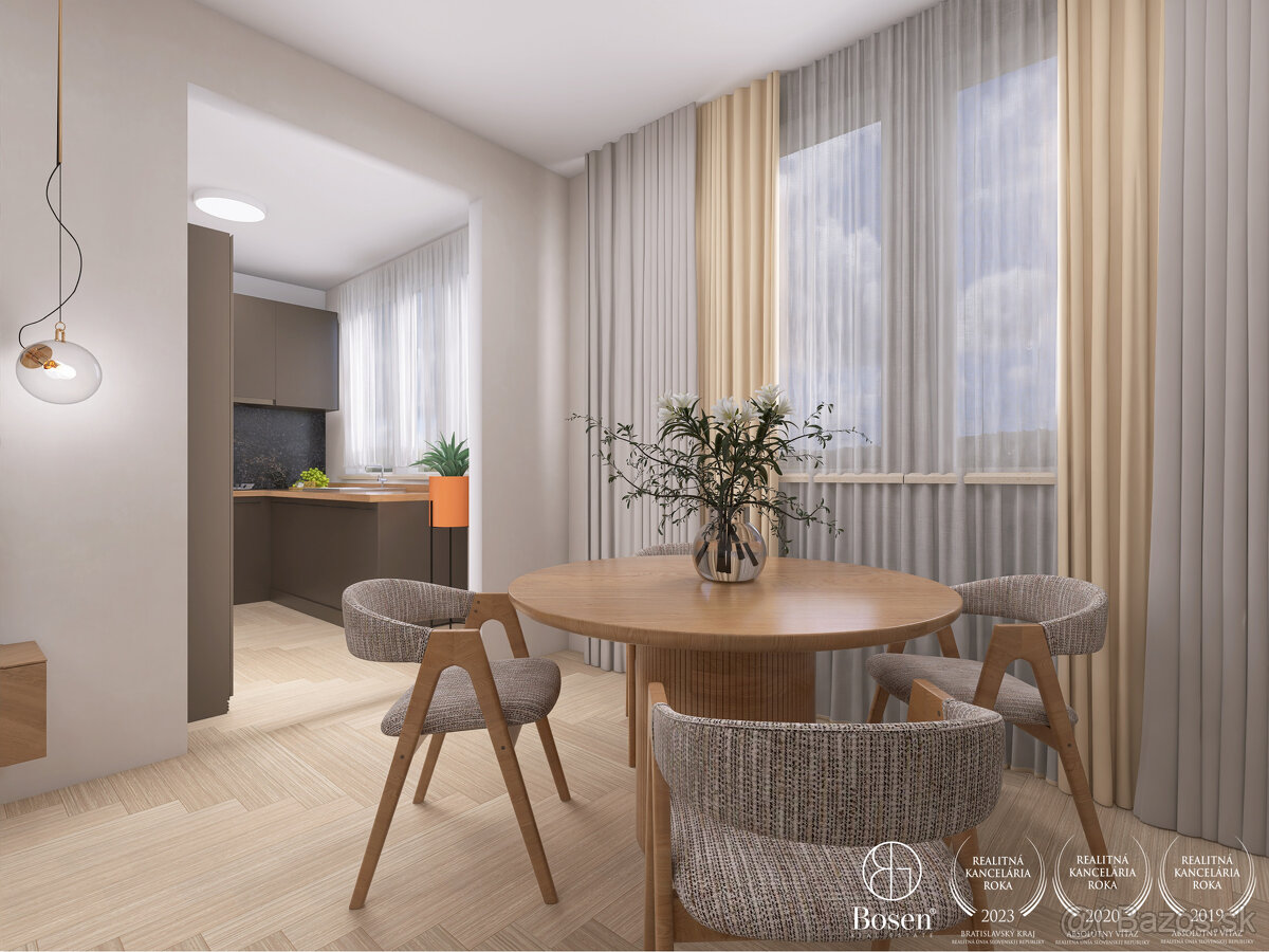 BOSEN | 2 izbový byt s loggiou v centre Fiľakova, 65m2 - 15