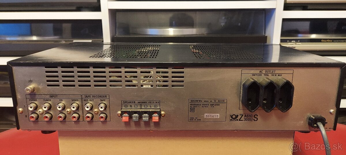 Predám zosilovače Sony a Akai - 15