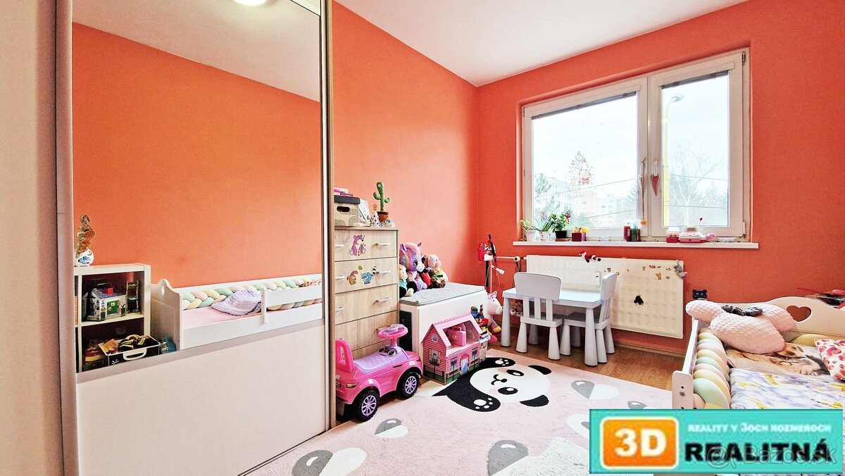 Na predaj trojizbový zrekonštr. byt 70,5 m2 - sídl. Zapotôčk - 15