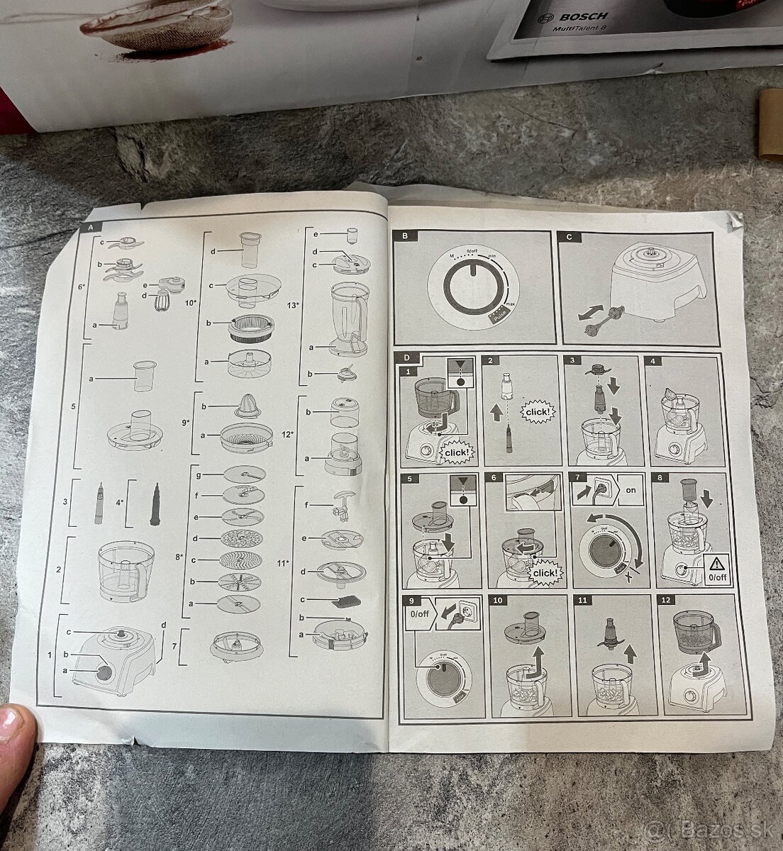 Bosch MultiTalent 8 MC812W501 kuchynský robot - 15