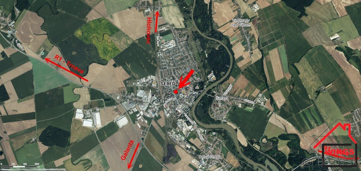2 izbový byt Spádová ul. Sereď - 15