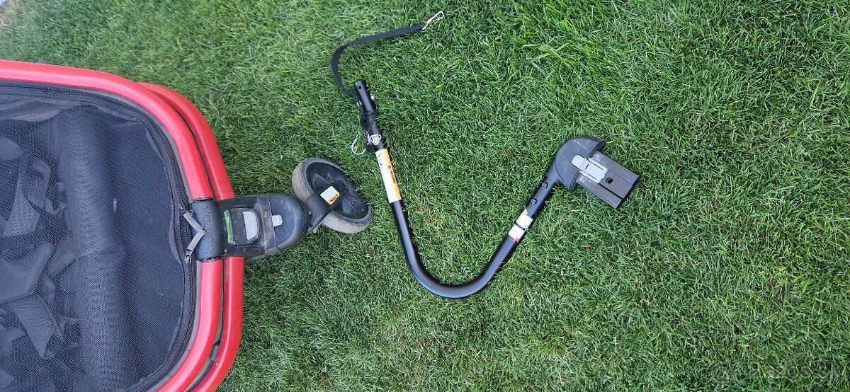 Hamax Outback cyklovozík pre 2 deti TOP stav, komplet výbava - 15