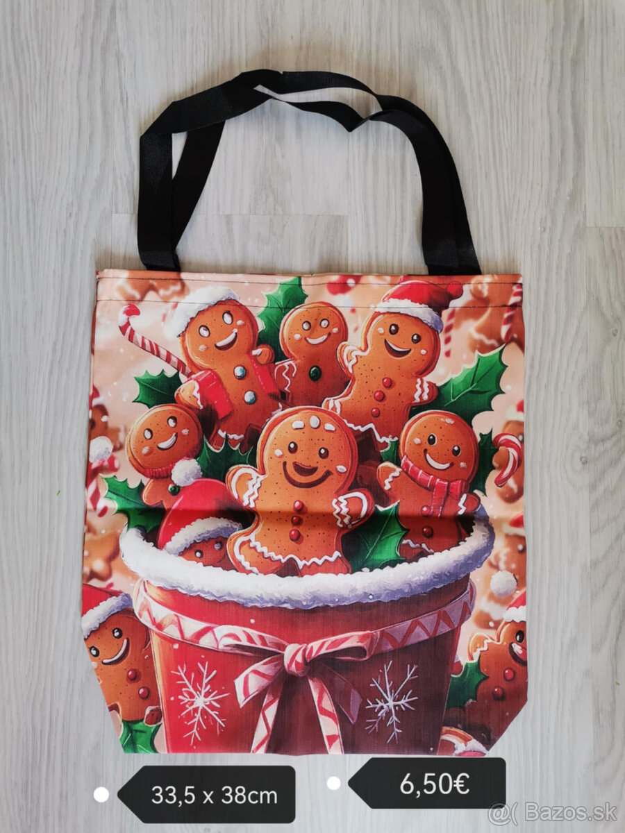 Perníčkové Vianoce ,obliečky ,vence na dvere NOVE - 15