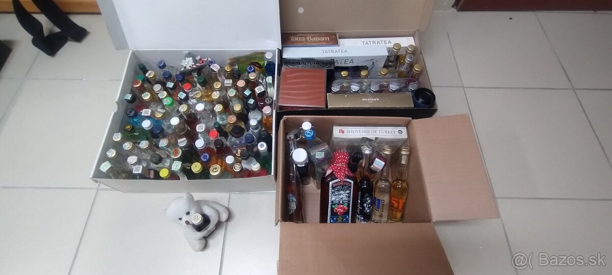 Zbierka mini alkoholu - 15