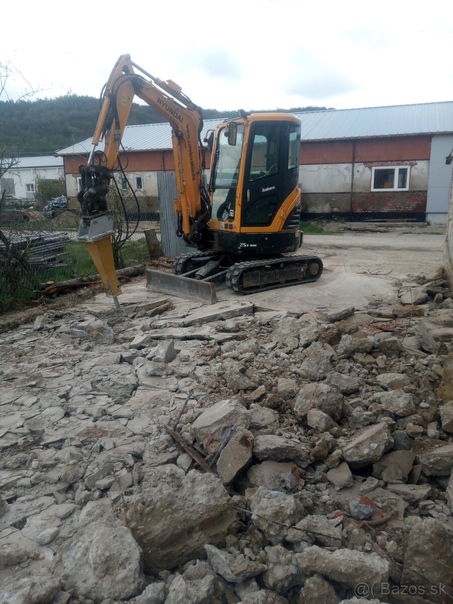 Zemné výkopové práce, búračky. - 15