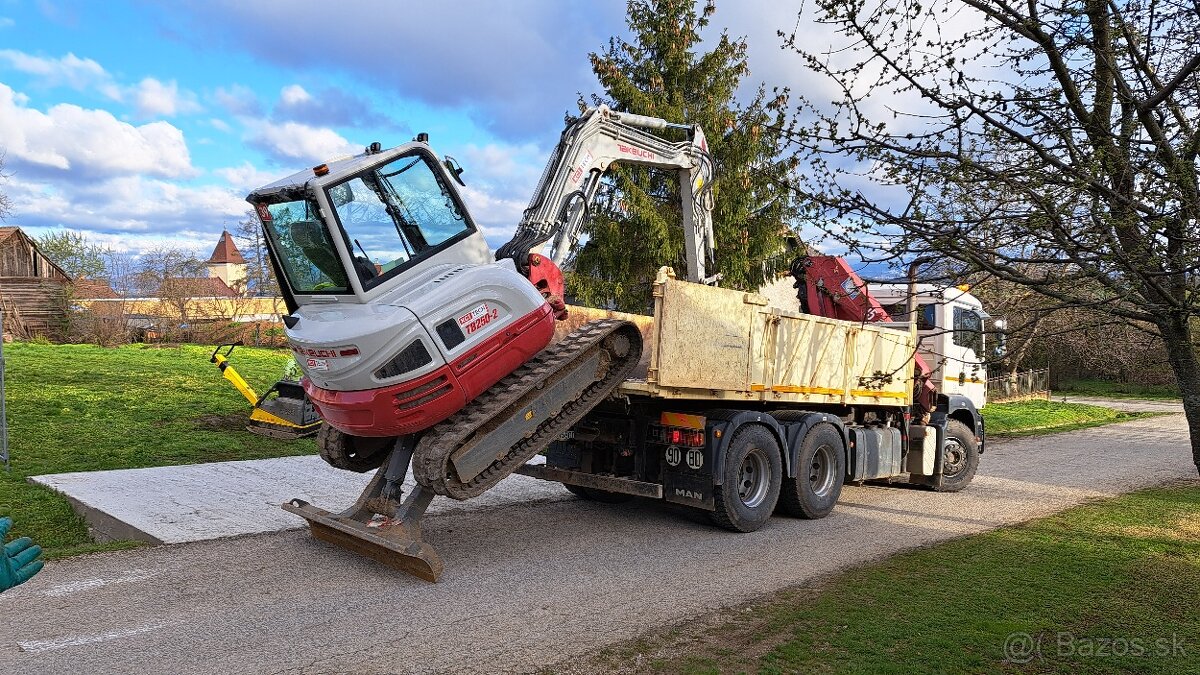 Zemné a výkopové práce,búracie práce, autodoprava, minibager - 15