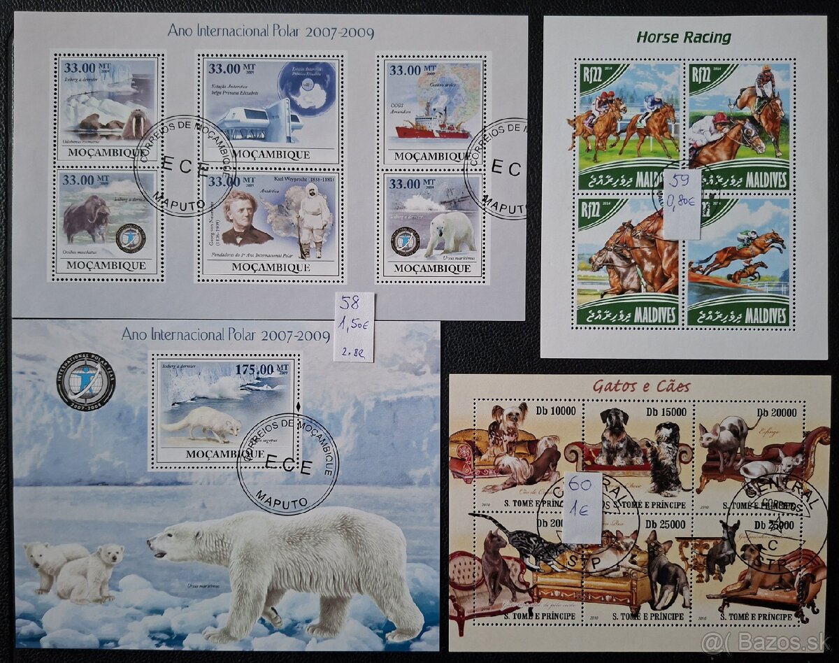 Postove znamky Mix 17 (95poloziek) - 15