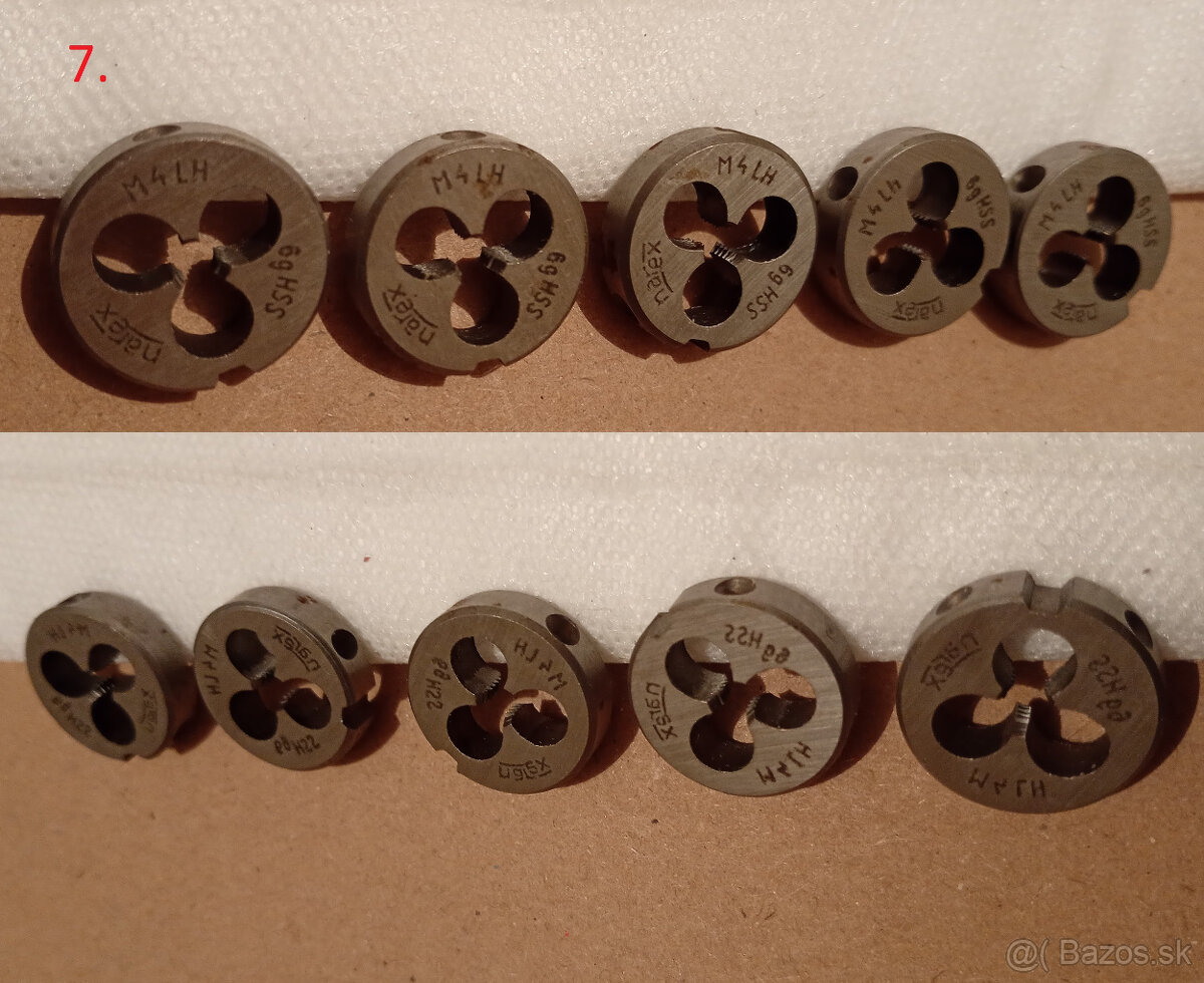 Závitníky a očká na predaj - 15