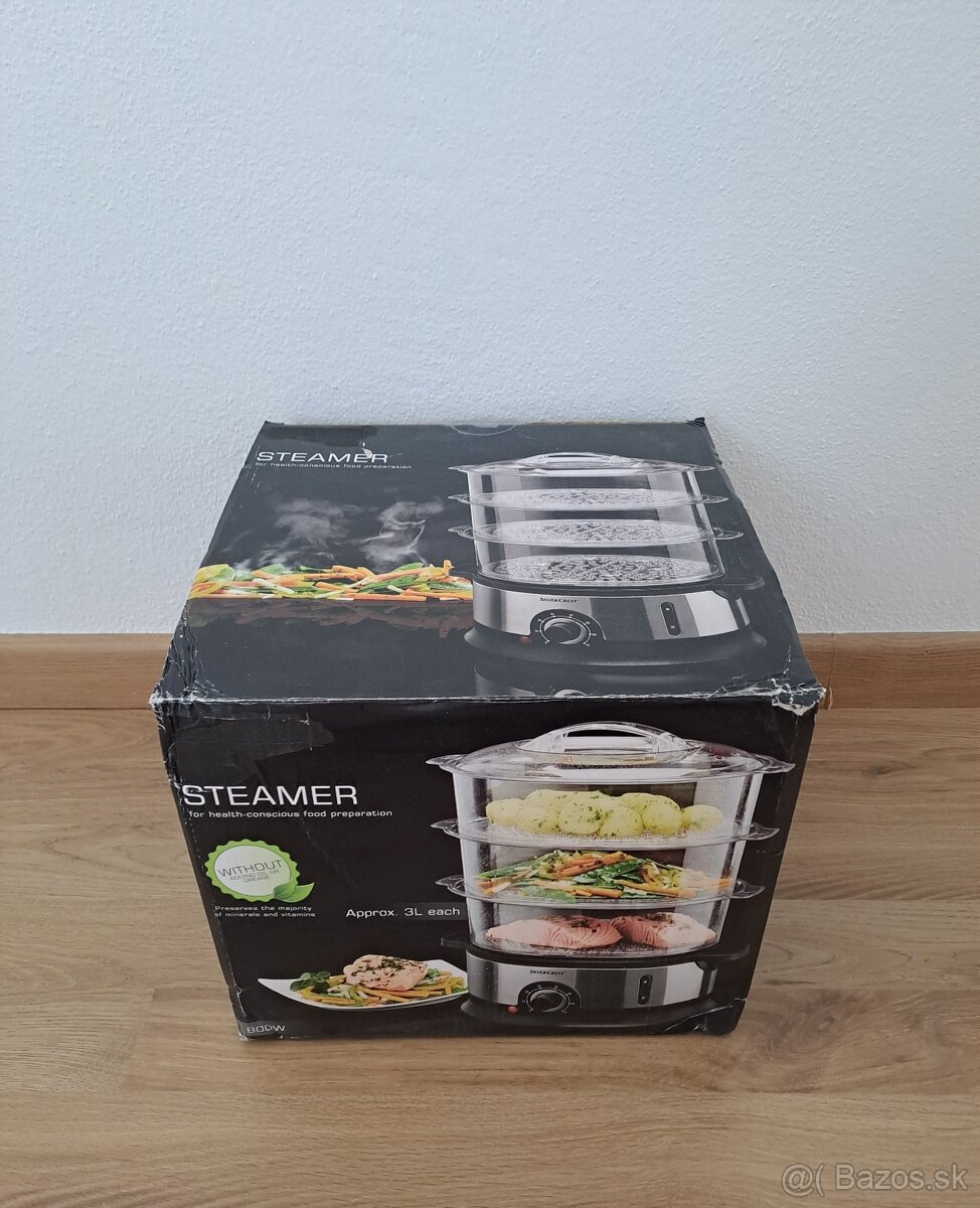 nový parný hrniec s časovačom, 800W , Approx.3l - 15