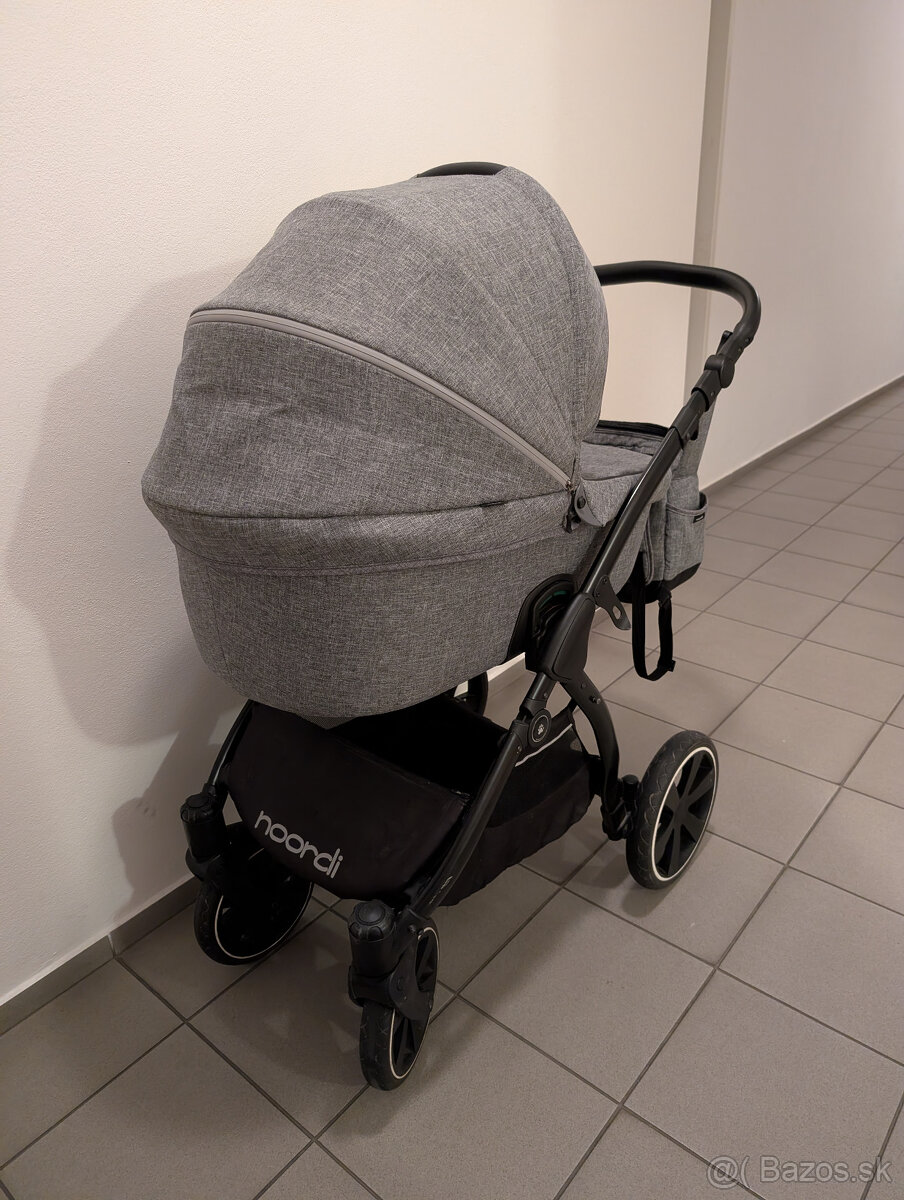 Predám kočík Noordi fjordi 3v1 (Dark grey) - 15