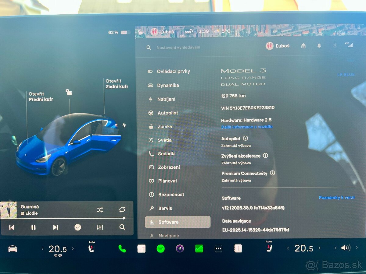 Tesla Model 3 Long Range, 4x4, Deep Blue, ACC BOOST - 15