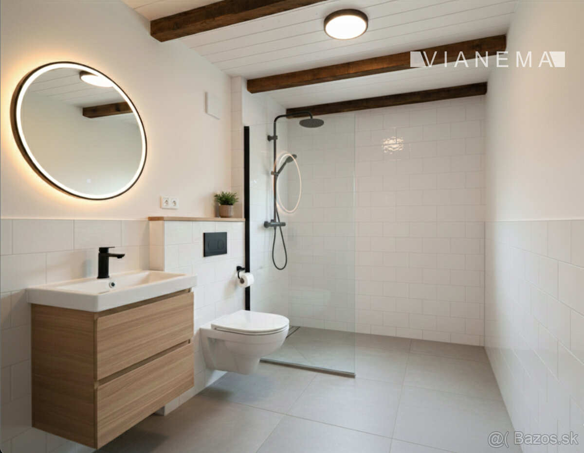 IBA U NÁS: Na predaj staršia drevenica – rodinný dom Mošovce - 15