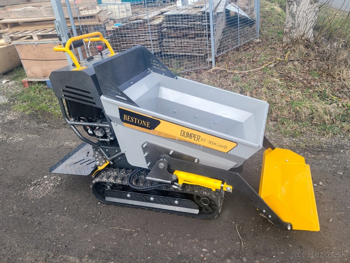 Minidumper Topbull MDG-560H, motorové koliesko - 15