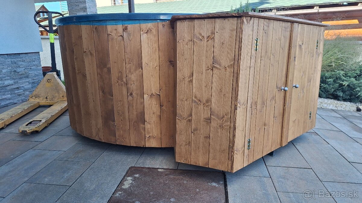 Kúpacia kaďa - vírivka s plynovým ohrevom vody (10kg flaša) - 15