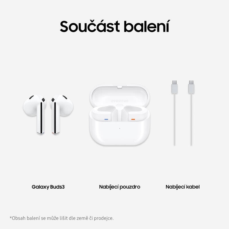 Slúchadlá Samsung Galaxy Buds 3 - v záruke, nové, zabalené - 15
