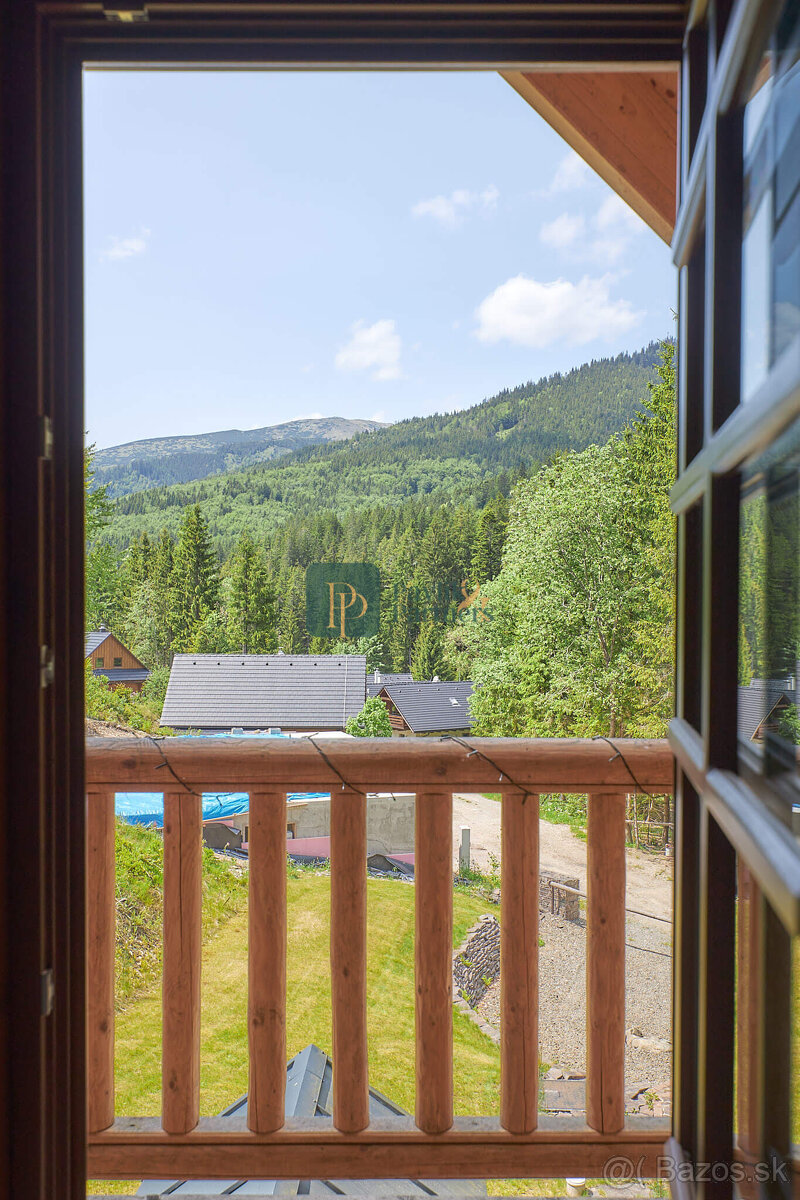 Predaj 4 izbový zrub pri lese, 7,5á pozemok, Nízke Tatry, EX - 15