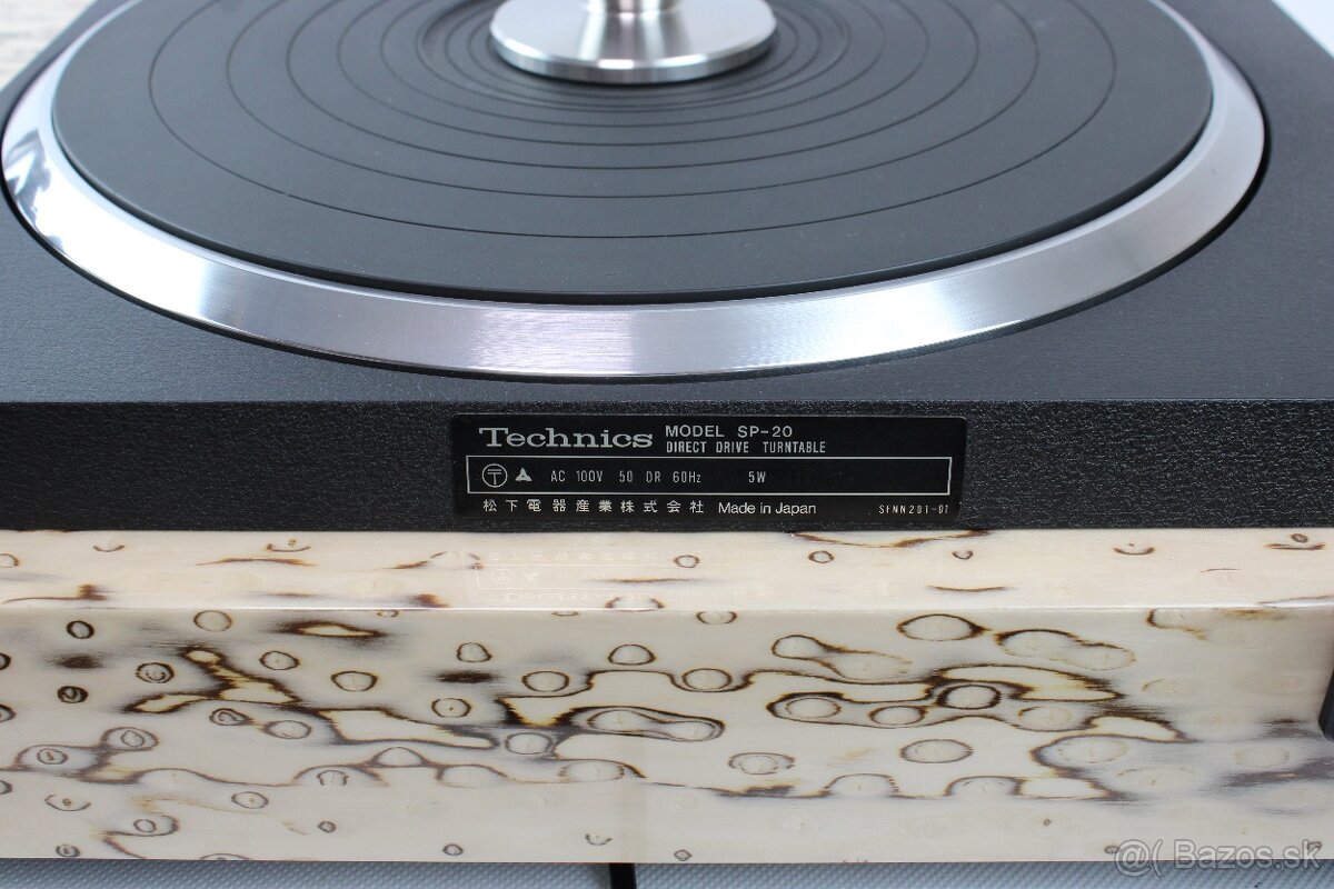 Gramofón TECHNICS SP-20 + AUDIOCRAFT AC-3000 - 15