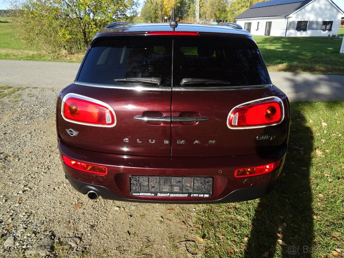 Mini Clubman One 1,5D 85kW 1x maj. pěkná výbava - 15