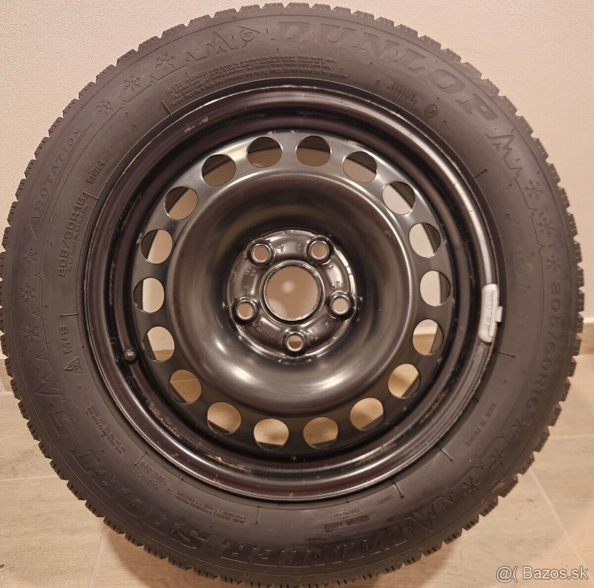 Originálna zimná sada VW - 5x112 r16 + 205/60 r16 96H - 15