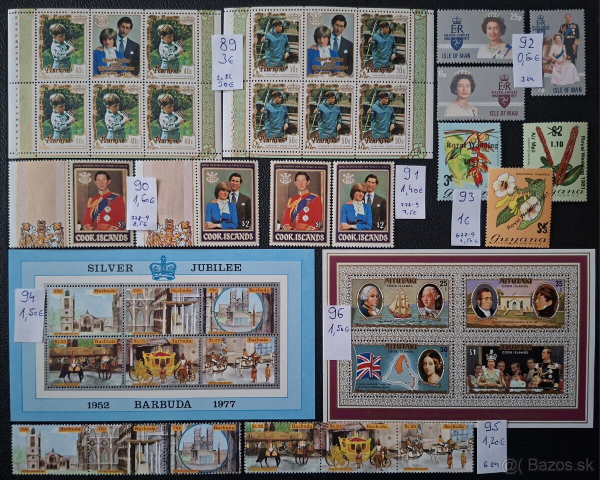 Postove znamky 10 (109poloziek) - 15