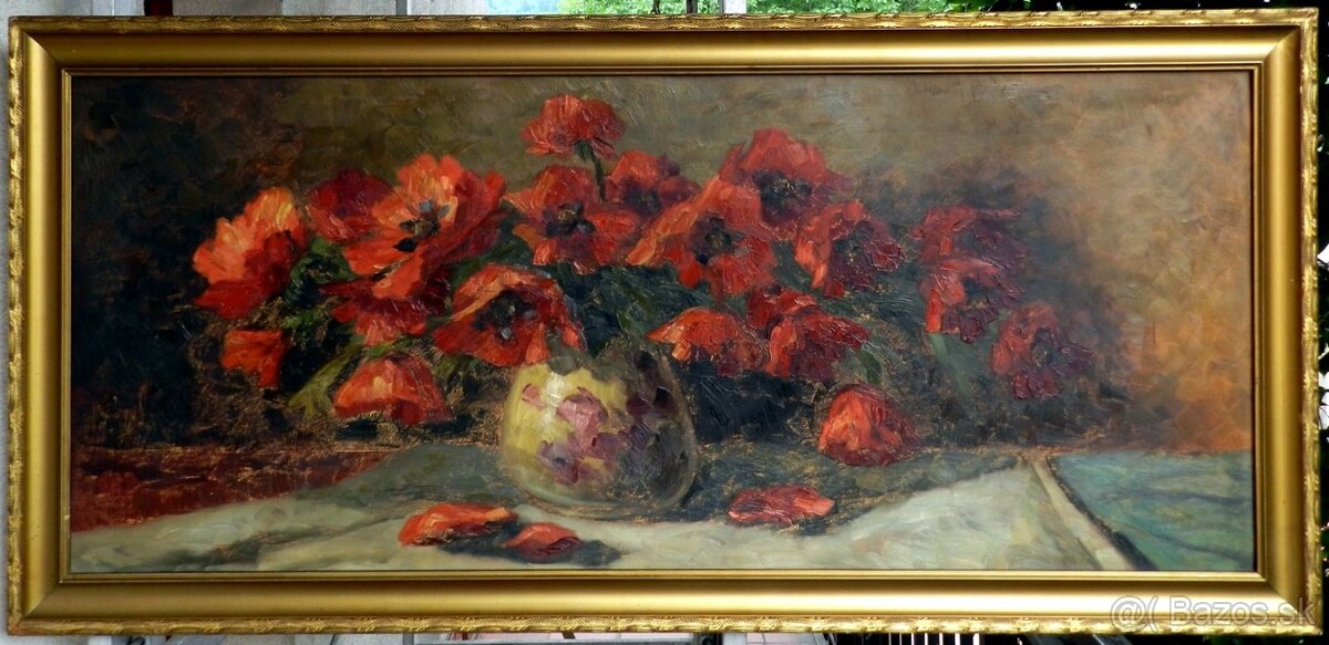 Zbierka starožitných obrazov s motívom Kytíc - 15