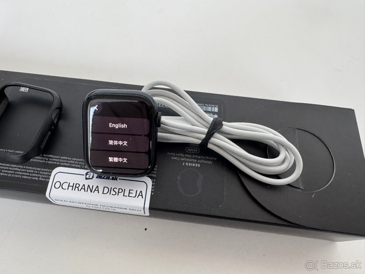 Apple watch series 7 45mm Nike edition Midnight Alu - 15