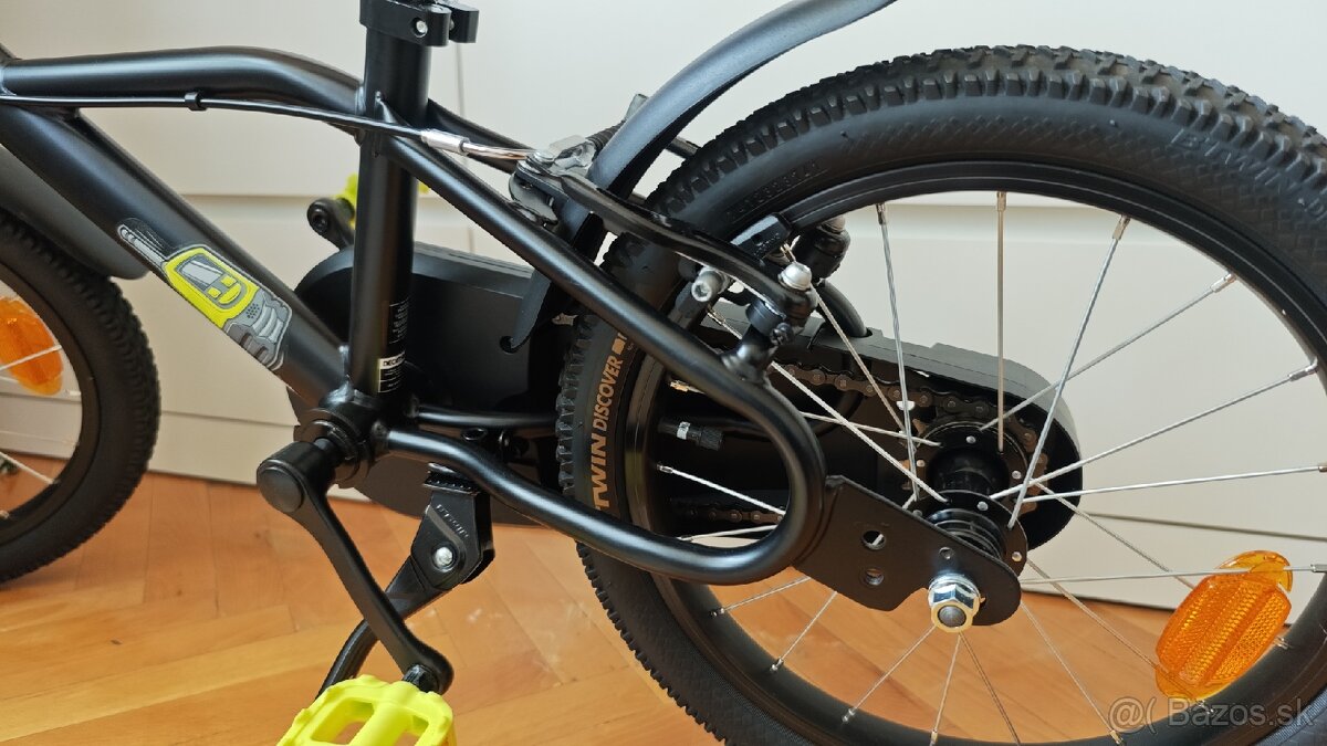 16" bicykel B-TWIN dark hero 500 - 15