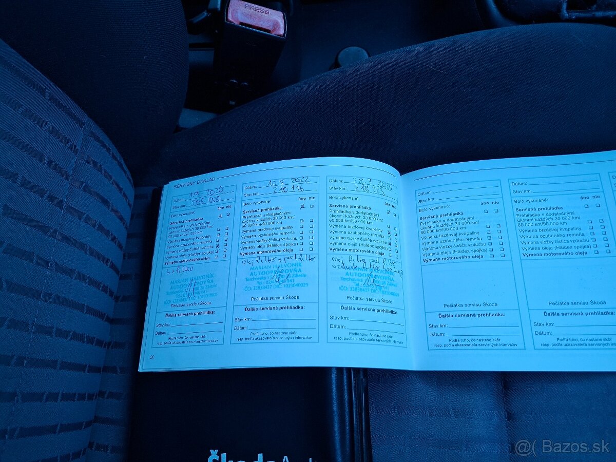Predám Škoda Octavia 1,6 benzín sedan rok 2003 - 15