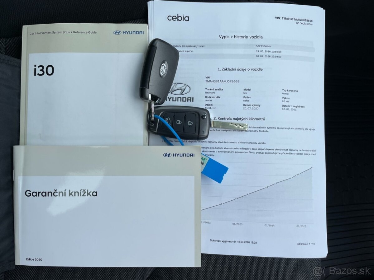 Hyundai i30 Com. 1.6CRDi ČR SMART+ 1.maj Tažné - 15