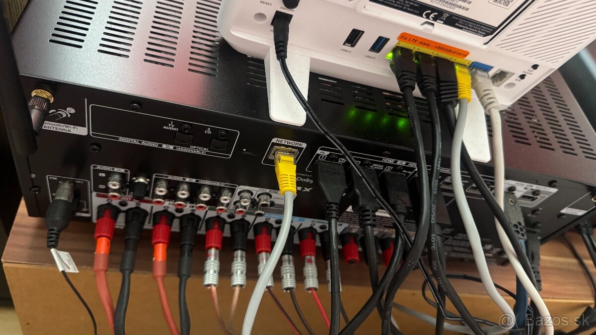 DENON AVR-X2800H Black + Jamo S 606 HCS 3 - 15