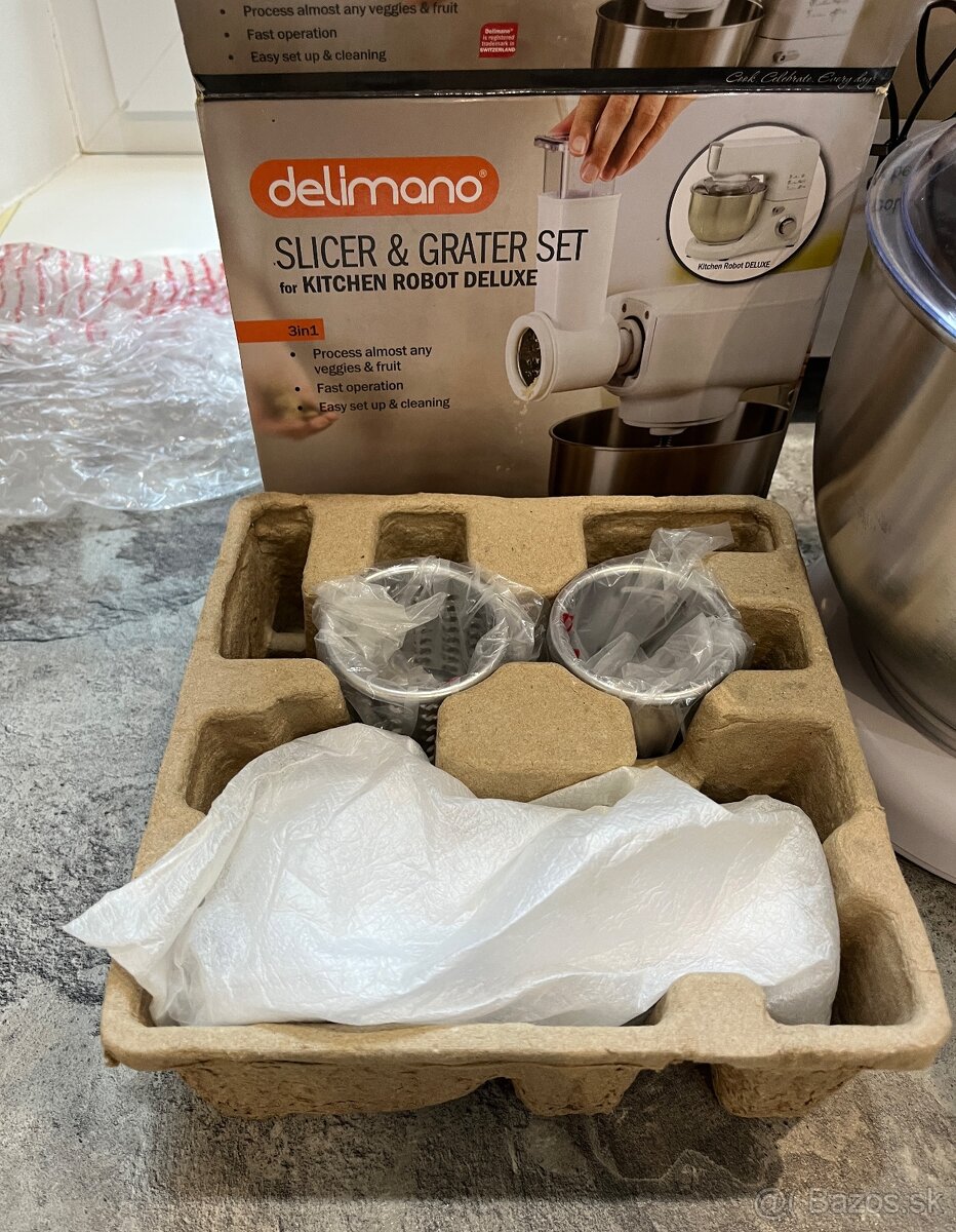 Kuchynský robot Delimano Deluxe set s doplnkami - 15