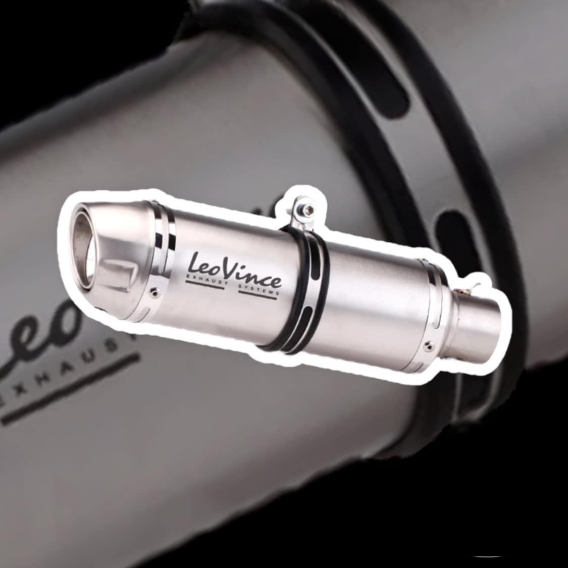 Nový Univerzálny Športový výfuk na motorku - LeoVince - 15