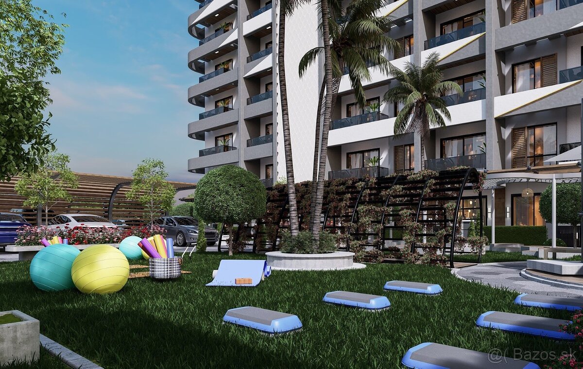 Apartmány s výhľadom na more a súkromnou plážou v Lefke Seve - 15