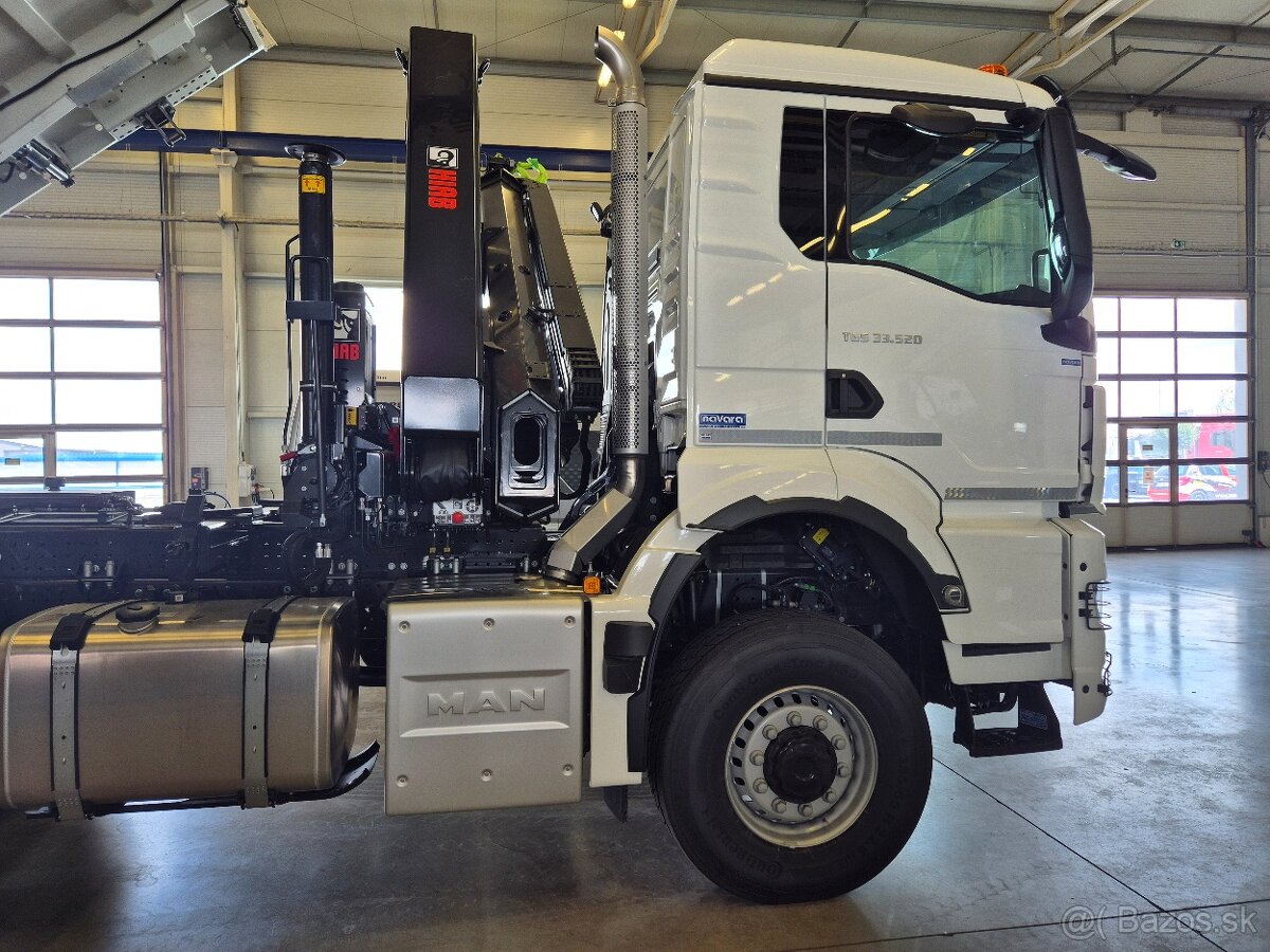 MAN TGS 6x6 RUKA + VYKLÁPAČ - 15