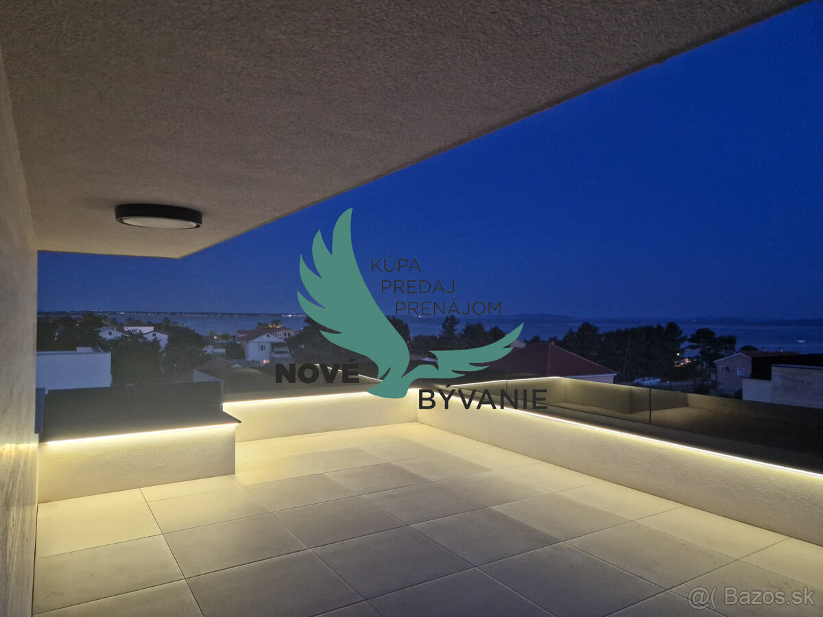 Novostavba apartmánu len 150m od mora s výhľadom na more na - 15