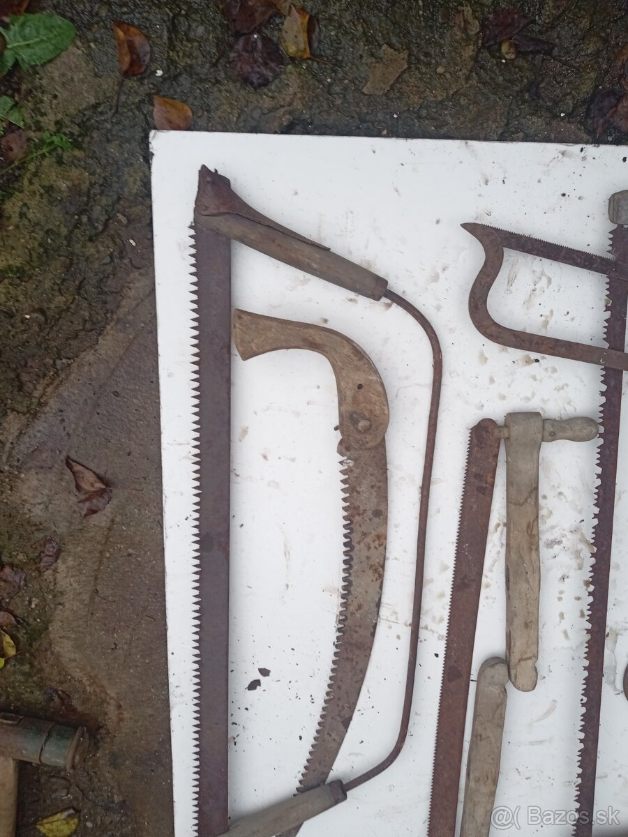 Staré náradie na dekoráciu - 15
