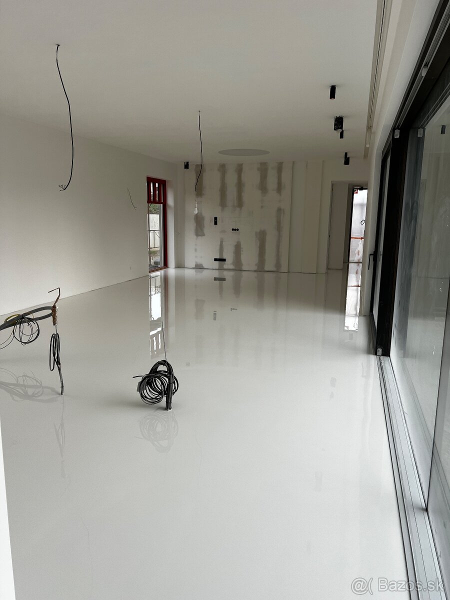 Liata podlaha, mikrocement - 15