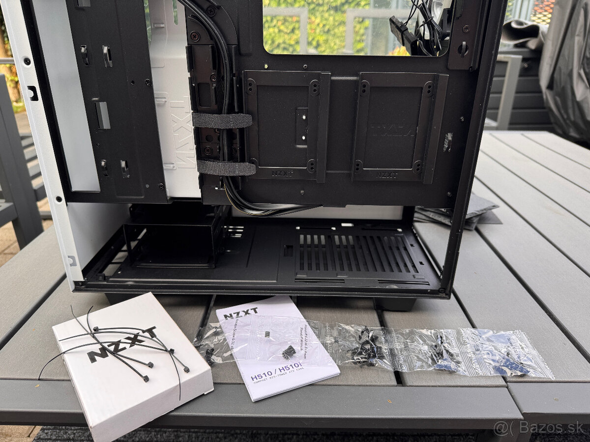 ATX PC skrinka - NZXT H510 matte white 2xFAN - 15