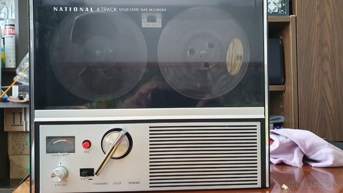 National RQ-504S-4 Track Solid State Tape Recorder - 15